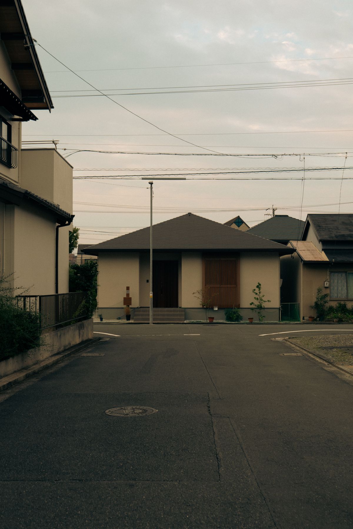 住宅の外壁の様子